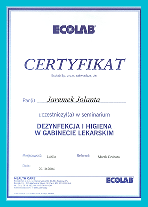 Certyfikat 10